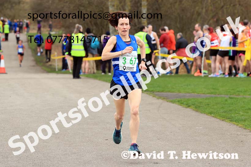 Senior Women, Veteran Women (Over-35) and Veteran Men 2024 NECAA Road Relays Champs., Hetton Lyons Country Park, Hetton le Hole, County Durham. Photo: David T. Hewitson/Sports for All Pics